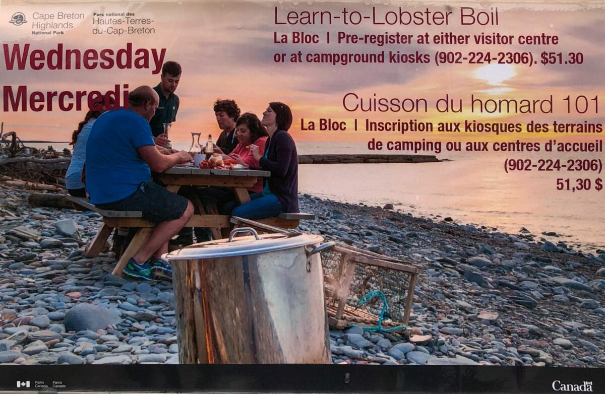 Plakat "Learn-to-Lobster Boil"